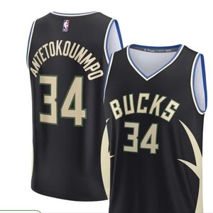 Giannis Antetokounmpo Milwaukee Bucks Fanatics Fast Break Replica jersey XL